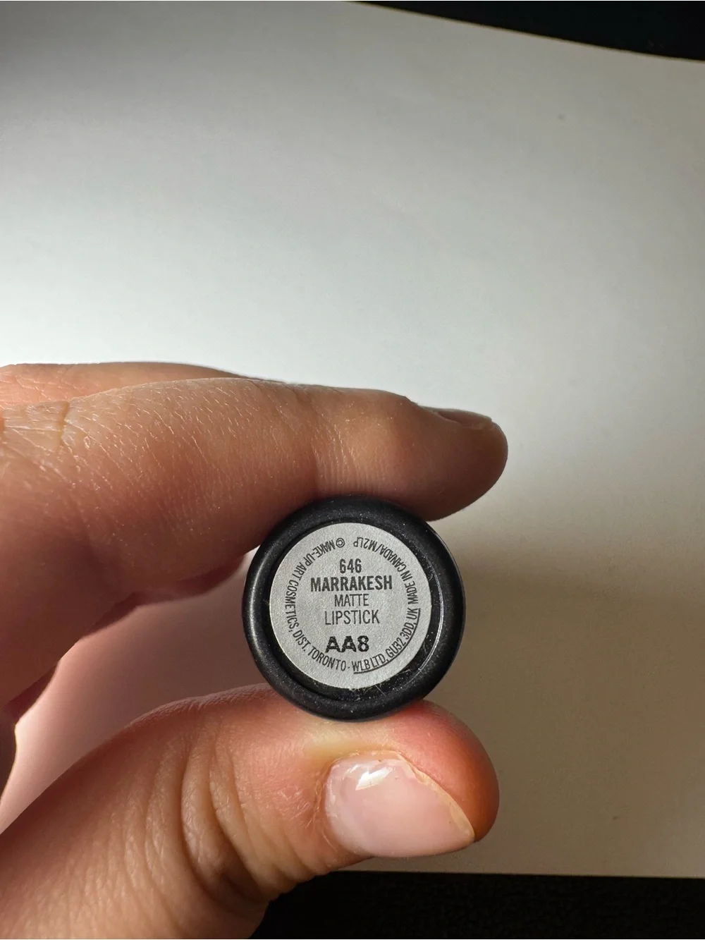 mac Matte Lipstick Marrakesh